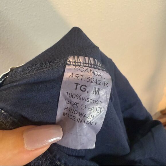 Scandal Italy navy pant large - Picture 4 of 7